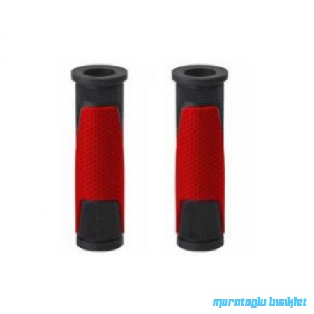 TRAZANO SOFT MTB ÇİFT RENKLİ ELCİK - SİYAH KIRMIZI