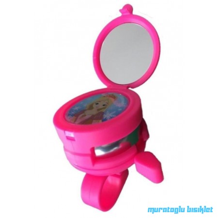 KNT - BİSİKLET ZİLİ PEMBE AYNALI - PRENSES