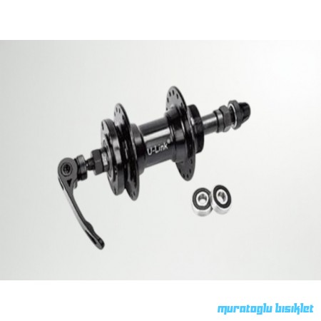 TRAZANO GÖBEK ARKA 36 DELİK RULMANLI  SİYAH DİSC