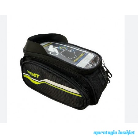 TEX XBYC-816 KADRO ÜSTÜ ÇANTA-TELEFON TUTUCULU - SİYAH SARI