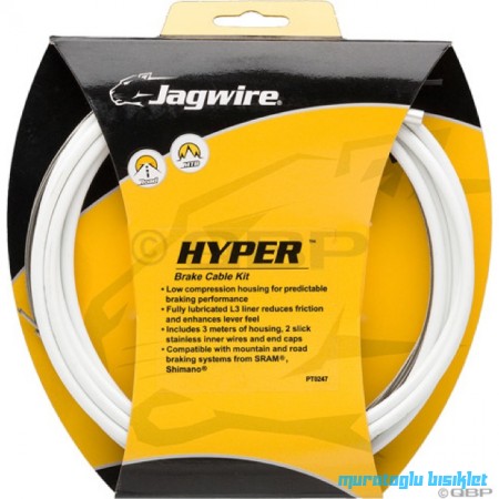 JAGWIRE MTB  İÇ DIŞ FREN + VİTES  TELİ ÖN +ARKA  UCK-412