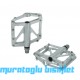 BRIVIGA PEDAL PDL-3304 PLAT ALÜ CNC CR-MO MİL RUL. GÜMÜŞ 110x111x23mm 320g