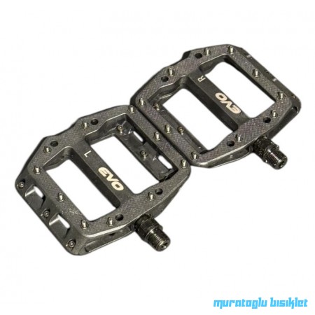EVO Pedal Rulmanlı Çivili  - Siyah