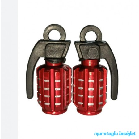 KNT SİBOP KAPAĞI - EL BOMBASI - 1 ÇİFT - KIRMIZI