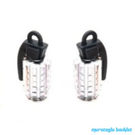 KNT SİBOP KAPAĞI - EL BOMBASI - 1 ÇİFT - GRİ