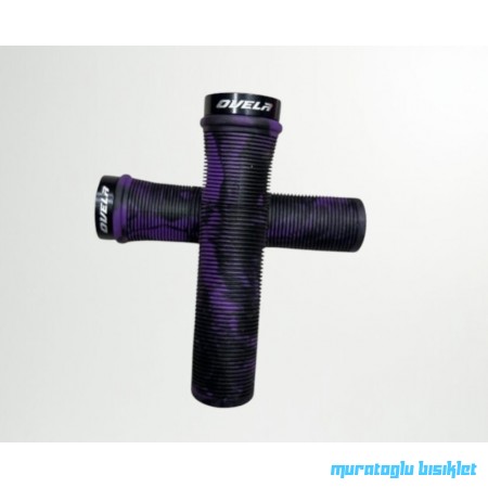 OVELA Elcik Yüzüklü - Mor Siyah 