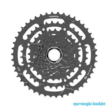 SHIMANO Kaset Ruble CS-LG400-9 9 Vites 11-13-15-17-20-23-28-36-46D