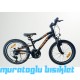20J BİSAN KDX 2500 V FREN DAĞ BİSİKLETİ - MAT SİYAH TURUNCU