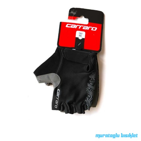CARRARO KISA PARMAK ELDİVEN CR-23011 - SİYAH - M BEDEN