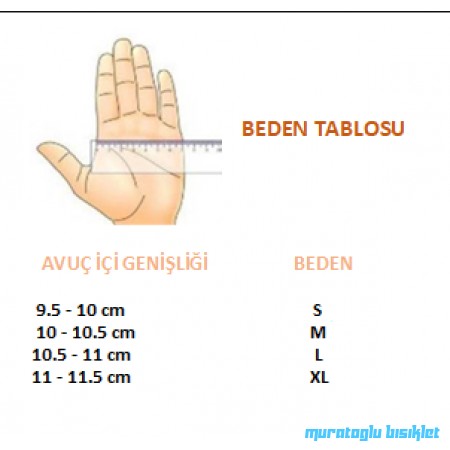 CARRARO KISA PARMAK ELDİVEN V7 A - SİYAH KIRMIZI - L beden
