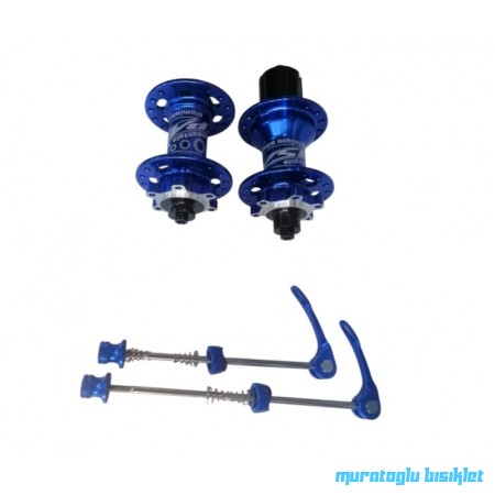 PASAK  Ön Arka Göbek Seti 6Vida Rulmanlı - Mavi