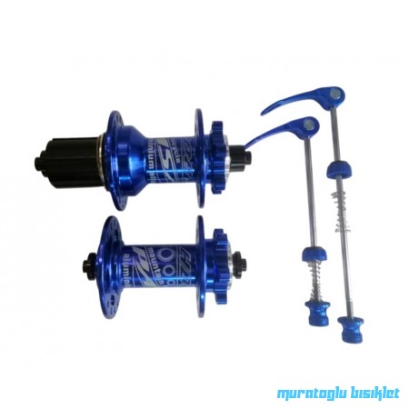 PASAK  Ön Arka Göbek Seti 6Vida Rulmanlı - Mavi