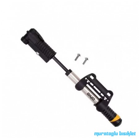 GIYO POMPA GP-21 - GÖSTERGELİ - SİYAH GRİ