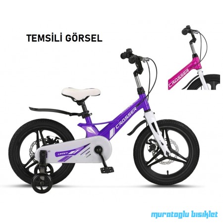 16J ÜMİT CROSSER -D KIZ ÇOCUK BİSİKLETİ - PEMBE BEYAZ