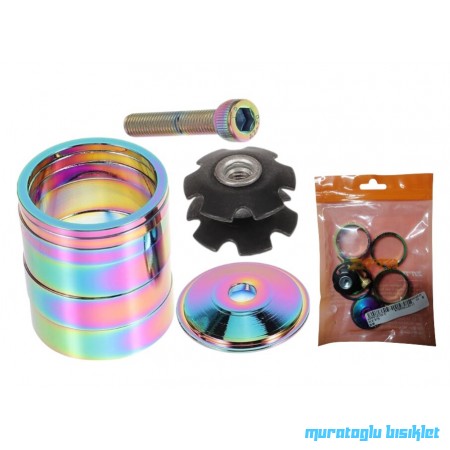 ZTTO Spacer Seti Alüminyum - Rainbow