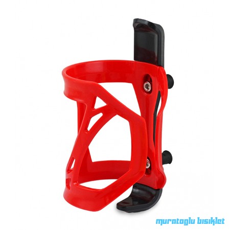 IMPACT  - T-SIDE PLASTİK  SULUK KAFESİ  - KIRMIZI SİYAH