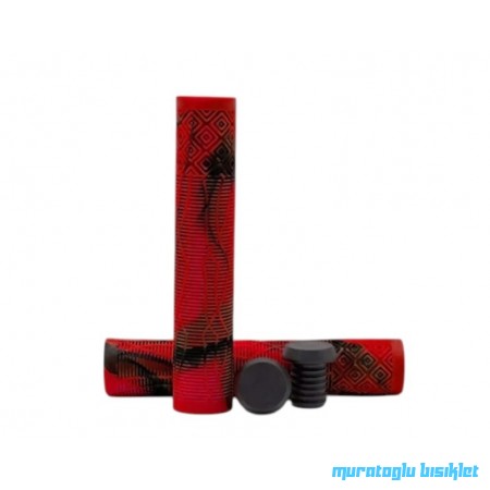 KENZE Slikon Elcik 165mm - Kırmızı-Siyah