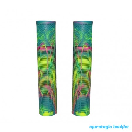 KENZE Slikon Elcik 165mm - Yeşil-Sarı-Pembe