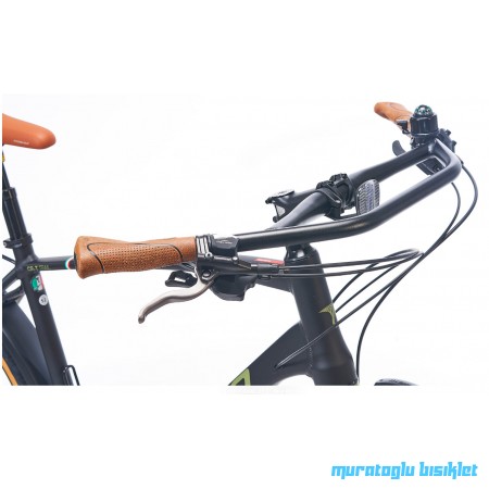 27.5J CARRARO CR-T TRAIL DAĞ BİSİKLETİ - MAT SİYAH YEŞİL - 48 KADRO