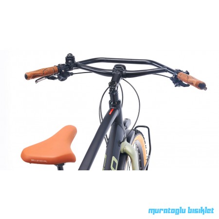 27.5J CARRARO CR-T TRAIL DAĞ BİSİKLETİ - MAT SİYAH YEŞİL - 48 KADRO