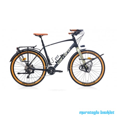 27.5J CARRARO CR-T TRAIL DAĞ BİSİKLETİ - MAT SİYAH YEŞİL - 48 KADRO