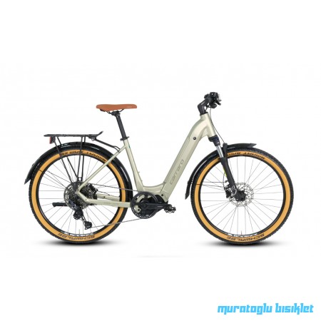 27.5J CARRARO KIFUKA S ELEKTRİKLİ DAĞ BİSİKLETİ - MAT YEŞİL GÜMÜŞ - 40 KADRO
