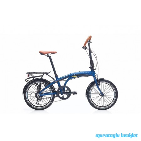 20J CARRARO FLEXI COMFORT KATLANIR BİSİKLET - MAT NAVY MAVİ