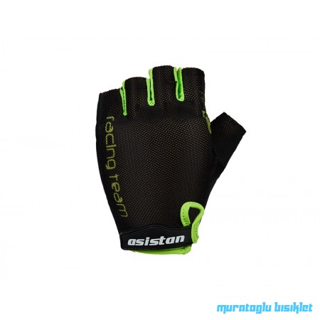 Asistan Cape Gl 200 Kısa Parmak Eldiven - Siyah Yeşil - L beden