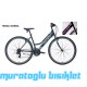 28J CARRARO ACTIVE 282 ŞEHİR BİSİKLETİ - MAT SİYAH GRİ MOR - 40 KADRO