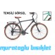 28J CARRARO ELITE 804 ŞEHİR BİSİKLETİ - MAT TURKUAZ KAHVE - 48 KADRO