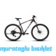 29J CARRARO DAYTONA 909 9V DAĞ BİSİKLETİ - MAT SİYAH BEYAZ TURUNCU - 48 KADRO