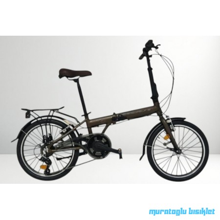 20J RUUT EDGE 7V KATLANIR BİSİKLET - KAHVE GRİ