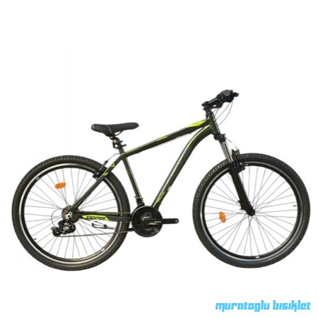 27.5J RUUT FIGHTER 21V VB DAĞ BİSİKLETİ - PETROL YEŞİLİ LİME - 46 KADRO