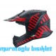 SWAY - FS-618 ALERT CROSS KASK - SİYAH KIRMIZI - XLARGE BEDEN
