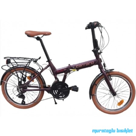 20J CARRARO FLEXI 121 21V VB KATLANIR BİSİKLET - MAT VİOLA BAKIR