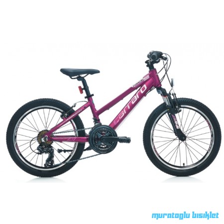 20J CARRARO FORCE 201 ÇOCUK DAĞ BİSİKLETİ - MAT MÜRDÜM PEMBE