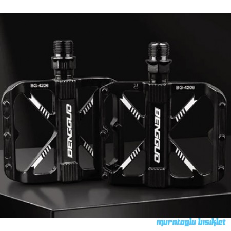 TEX PEDAL - XBYC 1819 MODEL, ALÜ, GENİŞ - SİYAH GRİ