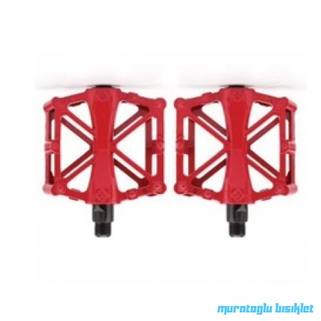 TEX PEDAL - XBYC 1815 MODEL, ALÜ, GENİŞ - KIRMIZI