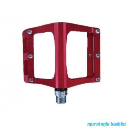 TEX PEDAL - XBYC 501 MODEL, ALÜ, GENİŞ - KIRMIZI