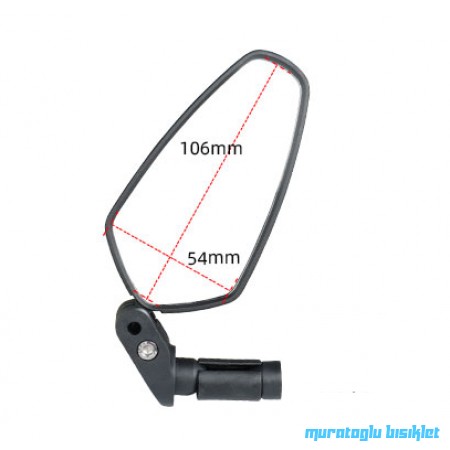 TEX XBYC 4013 Gidon Aynası Vidalı Köşeli 