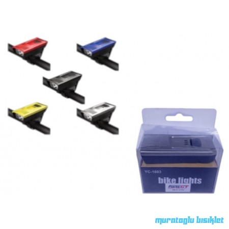 TEX XBYC-6124 ÖN FAR 200L USB ŞARJLI -GRİ/SİYAH