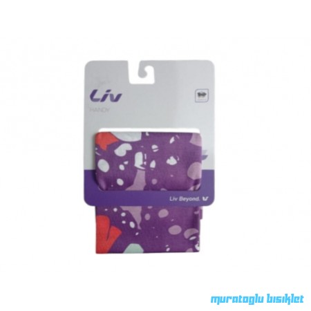 LIV PURE BUFF HEADWARE - MOR TURUNCU YEŞİL