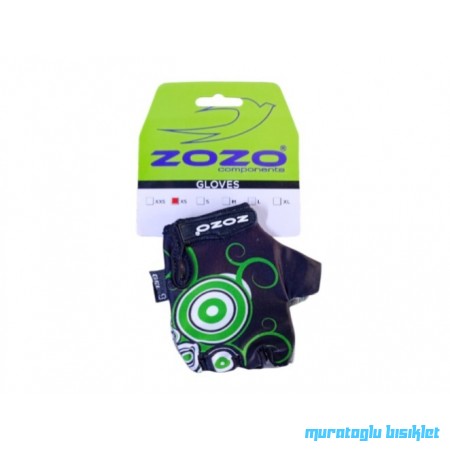 ZOZO - Çocuk Eldiveni - Silikon Jelli - Yeşil - XS