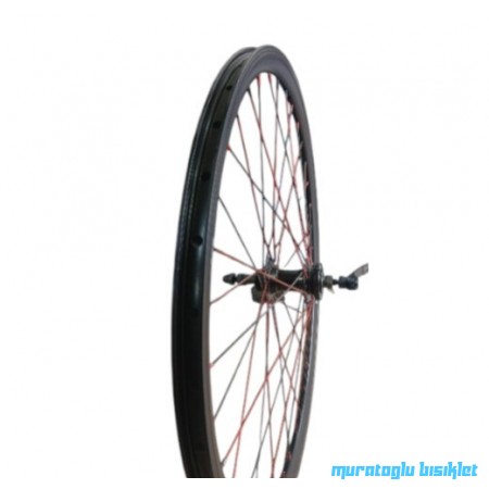 SQUARE 27,5J Örülü Arka Jant 36D D Fren Çift Kat Alü Shunfeng Rulmanlı - Siyah