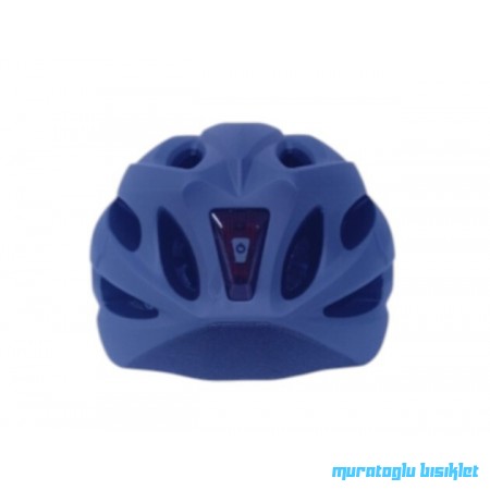 MOON KS-22  KASK IŞIKLI - MAT KOYU GRİ - M