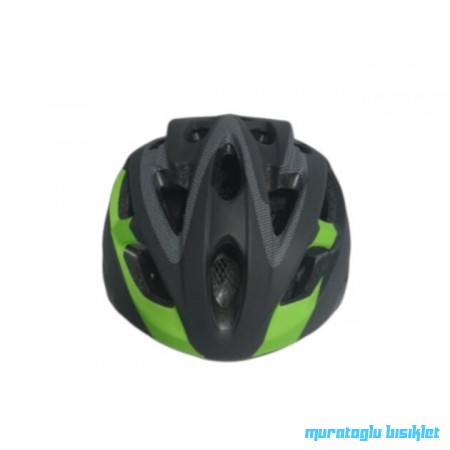 MOON MV-88  KASK IŞIKLI  -  SİYAH YEŞİL - M