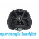 MOON HB3-9  KASK IŞIKLI - Siyah - M