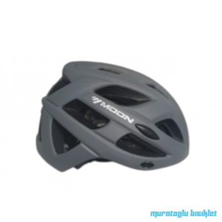 MOON HB3-9  KASK IŞIKLI - Gri - L