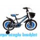 16J RUUT SPORT ÇOCUK BİSİKLETİ - SİYAH MAVİ (YENİ)
