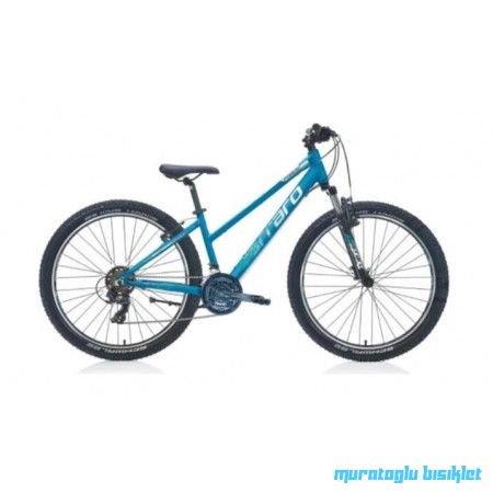 27.5J CARRARO FORCE 701 BAYAN DAĞ BİSİKLETİ - MAT TURKUAZ BEYAZ - 38